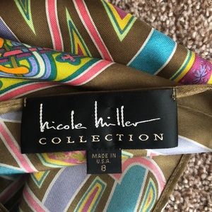 Nicole Miller silk dress